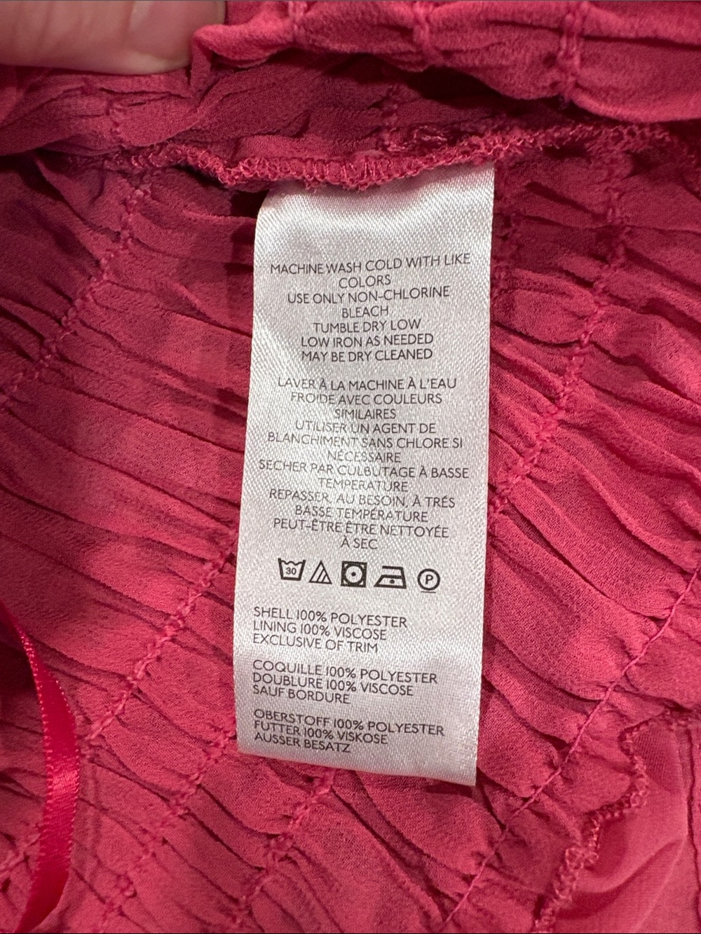 Kimchi Blue Raspberry Pink Halter Ruffle Tank Top - Picture 3 of 6